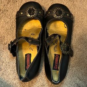 Demonia steampunk Mary Janes. Blk. Sz 8